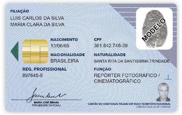 Começa o encaminhamento da nova carteira de identidade em todo o