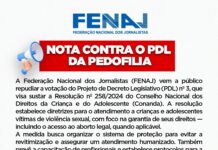 Nota contra o PDL da Pedofilia