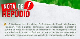 Sinjoper repudia uso de IA em substituição a profissional em Roraima