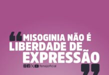 Nota de Repúdio: Misoginia não é liberdade de expressão