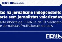 Não há jornalismo independente forte sem jornalistas valorizados!