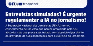Entrevistas simuladas? É urgente regulamentar a IA no jornalismo!