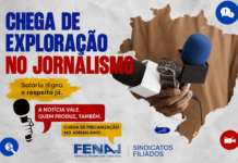 Chega de exploração no Jornalismo: enquanto empresas recebem incentivos públicos, jornalistas seguem sem valorização salarial