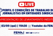 FENAJ lança levantamento inédito sobre perfil e condições de trabalho de jornalistas em entidades sindicais