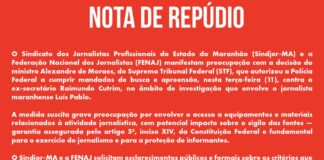 Sindjor-MA e FENAJ manifestam preocupação com quebra de sigilo da fonte