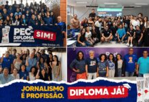 Dia D pelo Diploma mobiliza jornalistas de todo o país e colore as redes de azul