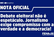 Debate eleitoral não é espetáculo. Jornalismo exige compromisso com a verdade e a democracia!