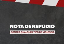 Nota de repúdio – Contra qualquer tipo de violência